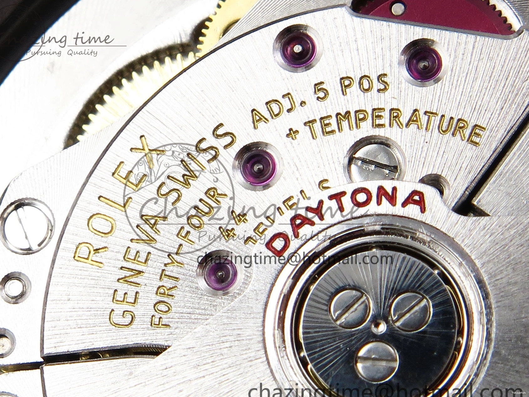 Daytona V3 Dial (Gain on Meteorite Best Strap SH4130 Weight) QF 116519 Edition 1:1 Oysterflex 0218